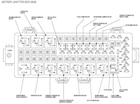 junction box diagram 08 f350 6.8l|Fuse Box Diagrams Ford F.